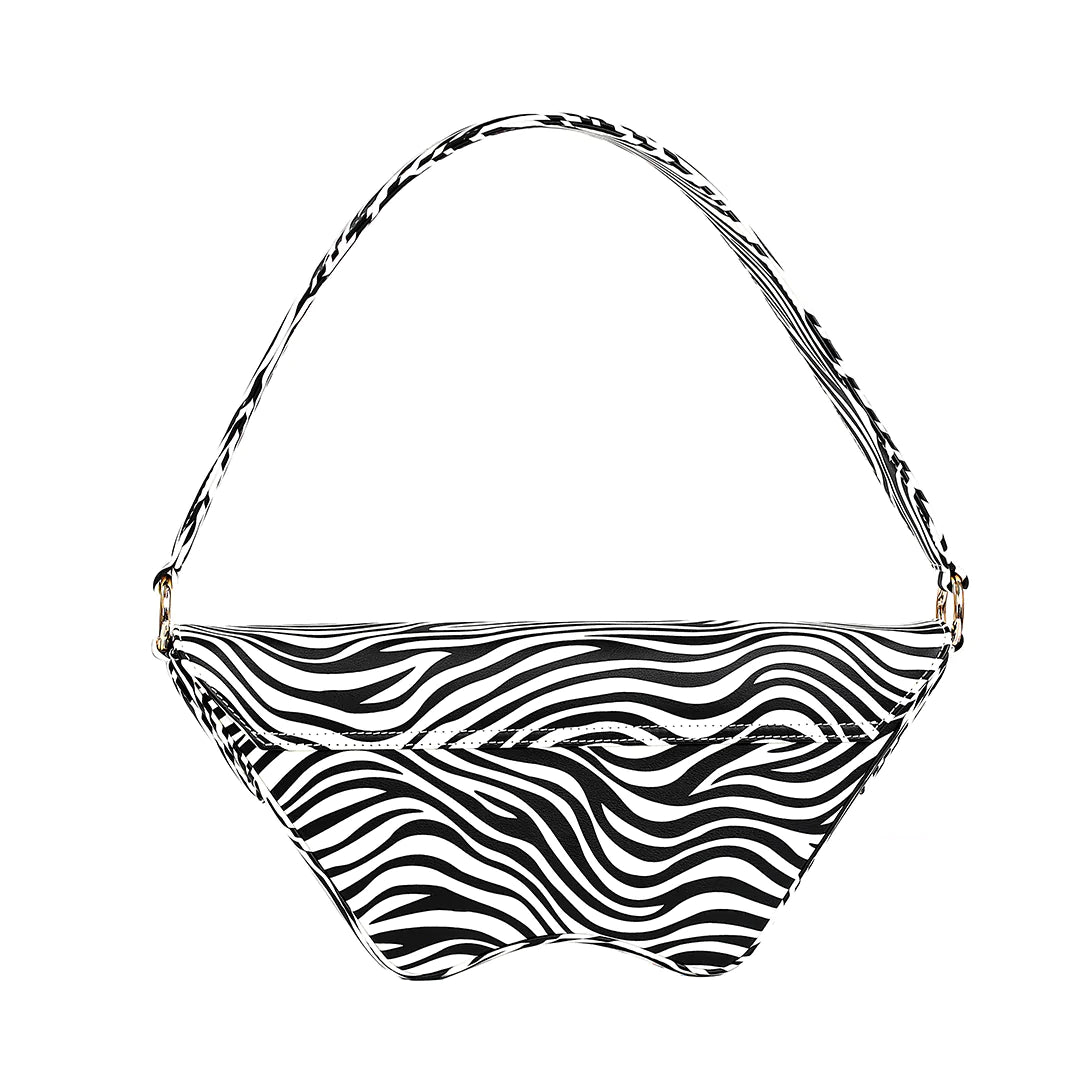 Nadira Zebra Shoulder Bag