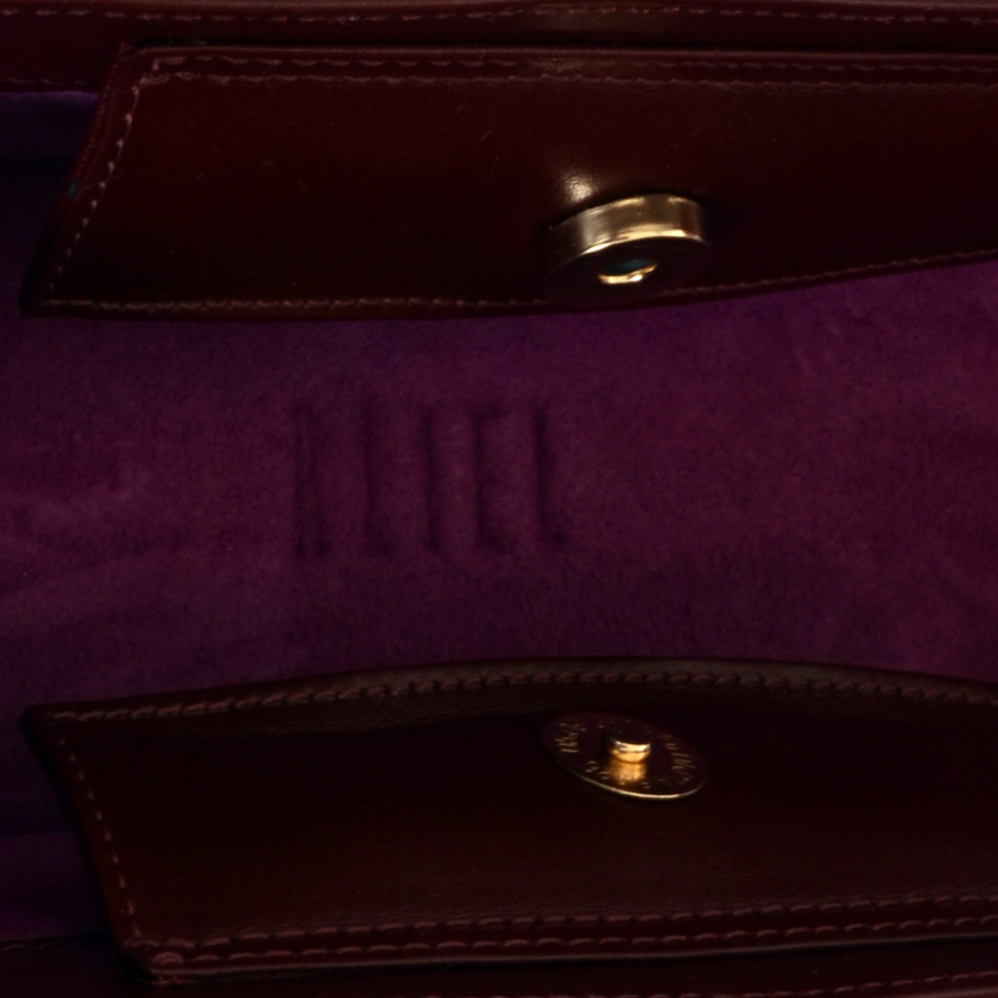 Jalila - Burgundy - Top Handle Bag