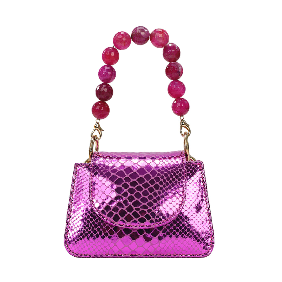 Horra - Metallic Fuchsia - Mini Bag