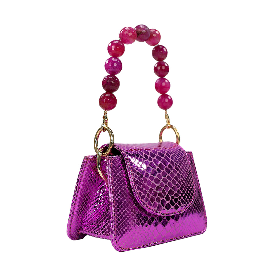 Horra - Metallic Fuchsia - Mini Bag