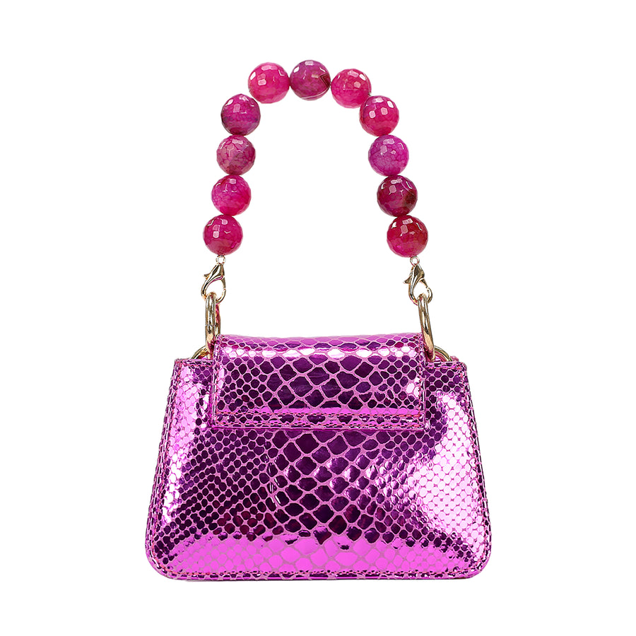 Horra - Metallic Fuchsia - Mini Bag
