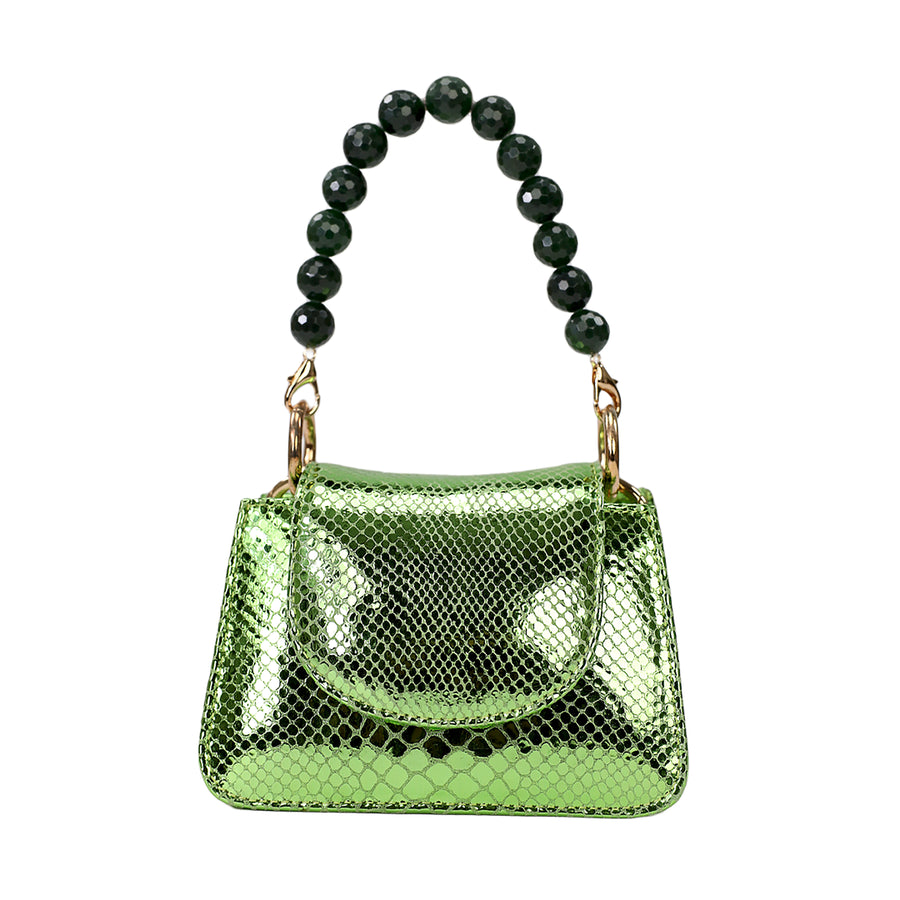 Horra - Metallic Green - Mini Bag