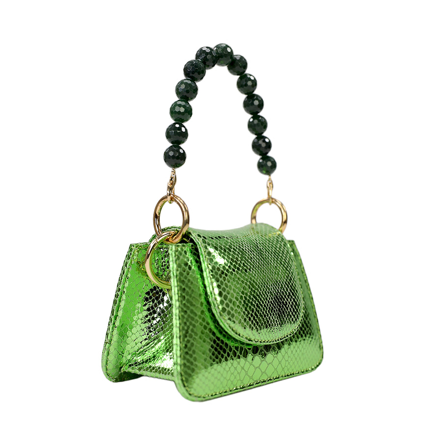 Horra - Metallic Green - Mini Bag