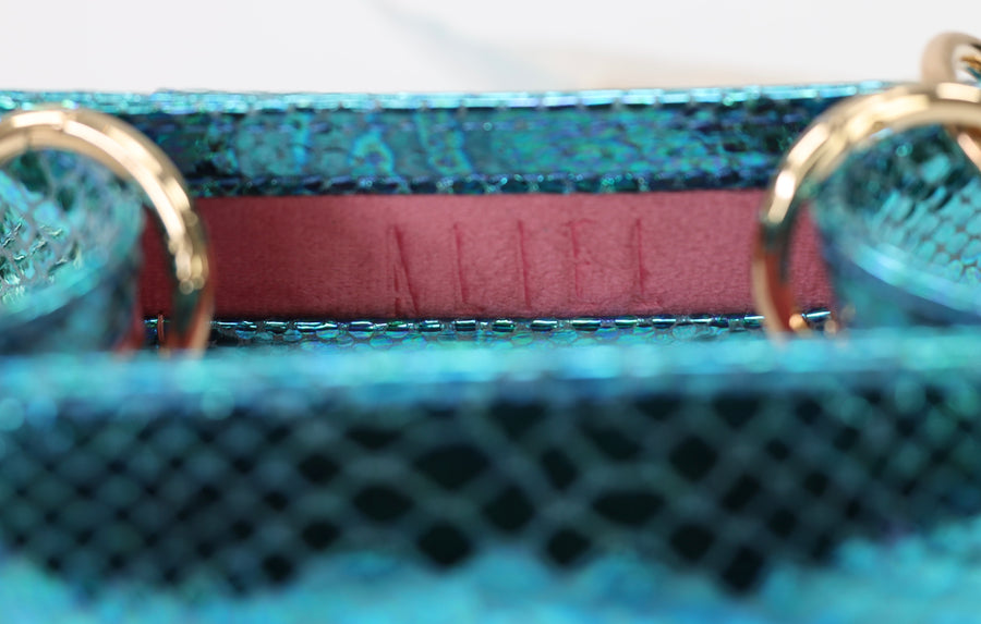 Horra - Metallic Turquoise - Mini Bag