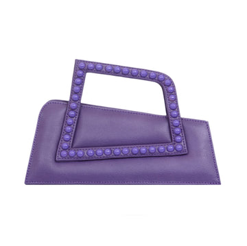 Jalila - Purple - Top Handle Bag