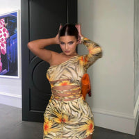 Ghalia - Orange - Clutch