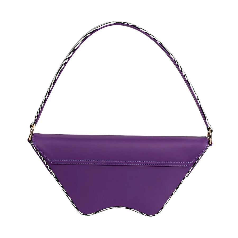 Nadira - Purple x Zebra - Shoulder Bag