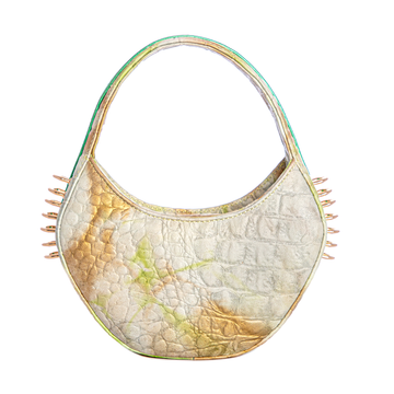 Jari'aa - Pistachio - Half Moon Bag