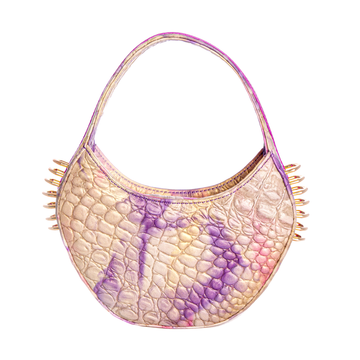 Jari'aa - Rose - Half Moon Bag