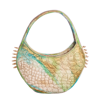 Jari'aa - Turquoise - Half Moon Bag